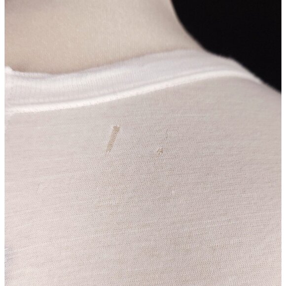 Rick Owens Basic SS T-Shirt M Mens Milk Phlegethon S/S 21 - Picture 7 of 13